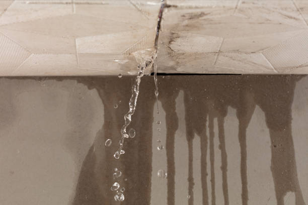 Professional Sewage Cleanup technician working in North Scituate, RI